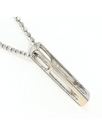 Unbranded K14 14K WG White Gold Necklace with 0.08ct Diamond, Total Weight 1.6g, 39cm, Jewelry (view 2)