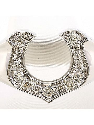 Unbranded PT900 Platinum Ring, 1 Diamond, 0.41ct, with Certificate of Authenticity, Total Weight 11.1g, Like New Condition. (view 2)
