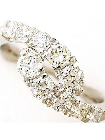 Unbranded PT900 Platinum Ring with 1.04ct Diamond, Certificate of Authenticity Included, Total Weight 5.3g, Like New Condition. (view 2)