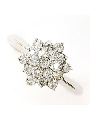 Unbranded PT900 Platinum Ring, 1 Diamond, 0.70ct, with Certificate of Authenticity, Total Weight 5.4g, Like New Condition. (view 1)