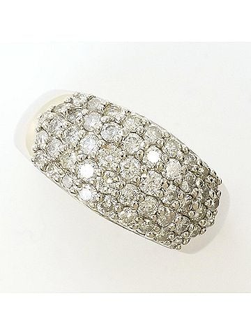 Unbranded PT900 Platinum Ring, 1 Diamond, 1.00ct, with Certificate of Authenticity, Total Weight 6.8g, Like New Condition. (view 1)