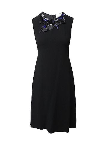 3.1 Phillip Lim 3.1 Phillip Lim Embellished Sleeveless Dress in Black Viscose (view 1)