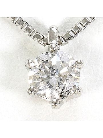 Unbranded PT900 Platinum / PT850 Necklace with 0.31ct Diamond (I1 clarity), Certificate of Authenticity, Total Weight 3.3g, 40cm Length, Like New Condition. (view 1)