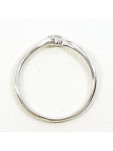 Unbranded PT900 Platinum Ring with 0.06ct Diamond, Total Weight 1.9g, Like New Condition. (view 2)