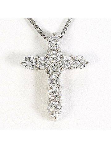 Unbranded PT900 Platinum / PT850 Necklace with 0.30ct Diamond, Total Weight 2.7g, 44cm, Like New Condition. (view 1)