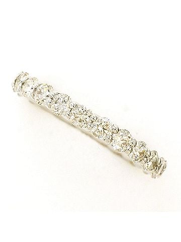 Unbranded PT950 Platinum Ring with 1.50ct Total Diamonds, Certificate of Authenticity, Weight 3.1g, Like New Condition. (view 1)