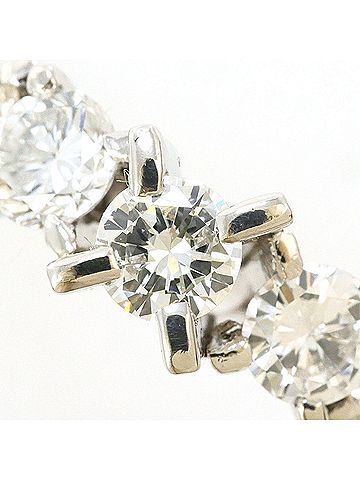 Unbranded PT900 Platinum Ring with 1 Diamond (0.70 ct), Certificate of Authenticity, Total Weight 5.0g, Like New Condition. (view 2)