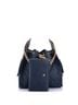 Chanel 100% Canvas Plain Blue 25 Hobo Bag Quilted Canvas Medium One size - photo 3