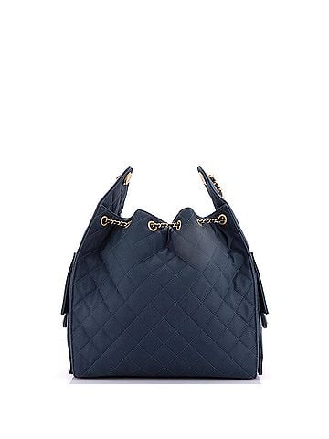 Chanel 25 Hobo Bag Quilted Canvas Medium (view 2)