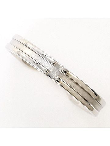 Unbranded K14 14K WG White Gold Ring, Total Weight 2.2g, Like New Condition. (view 1)