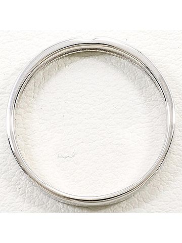Unbranded K14 14K WG White Gold Ring, Total Weight 2.2g, Like New Condition. (view 2)