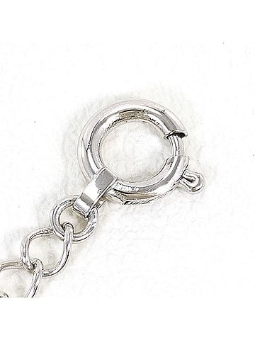 Unbranded PT850 Platinum Adjustable Necklace, Total Weight 0.6g, 5cm, Like New Condition (view 2)