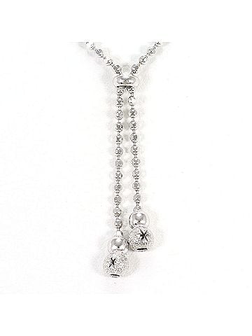 Unbranded 18K (18-karat white gold) necklace, total weight 2.9g, 38cm, like new. (view 1)