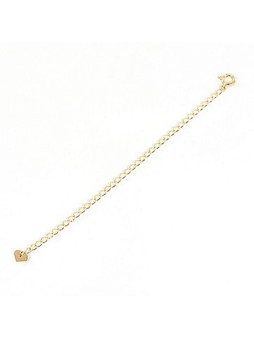Unbranded 18K (18-karat) Yellow Gold (YG) Adjustable Chain, Total Weight 0.6g, 10cm, Like New Condition. (view 1)