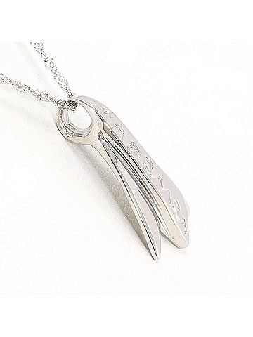 Unbranded PT900 Platinum and PT850 Necklace, Total Weight 1.9g, 40cm, Like New Condition. (view 2)