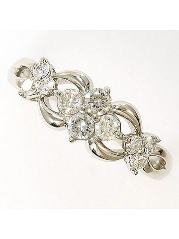 Unbranded PT900 Platinum Ring, 1 Diamond (0.50ct), Total Weight 4.7g, Like New Condition. (view 1)