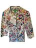 Tibi Floral Multi Color Jacket Size S - photo 1