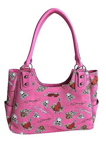 Ed Hardy Leather Tote (view 1)