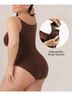 Shapermint 90% Nylon 10% Spandex 100% Cotton Solid Brown Black Tan Bodysuit Size 3X - photo 6