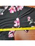 Torrid Floral Blue Black Romper Size 2X - photo 5