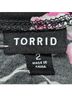 Torrid Floral Blue Black Romper Size 2X - photo 10