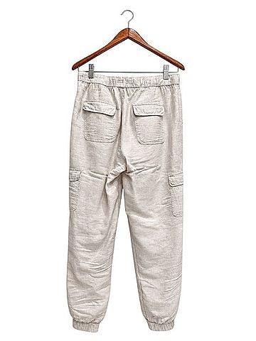 Nicole Miller Jogger Linen Pants (view 2)