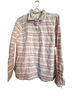 Vineyard Vines Stripes White Pink Long Sleeve Button-Down Shirt Size 10 - photo 1