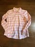 Vineyard Vines Stripes White Pink Long Sleeve Button-Down Shirt Size 10 - photo 4