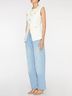 Veronica Beard 53% Linen 29% Polyester 16% Viscose 2% Elastane 100% Polyester Ivory Gold Vest Size 10 - photo 6