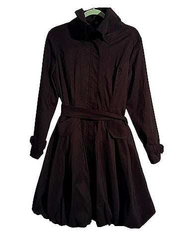 Samuel Dong Classic Bubble Dress Trench Coat Trenchcoat (view 1)