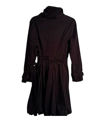 Samuel Dong Classic Bubble Dress Trench Coat Trenchcoat (view 2)