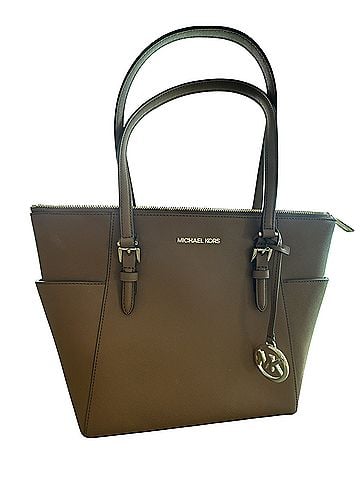 Michael Kors Leather Tote (view 1)