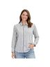 Robert Graham 100% Cotton Stripes White Blue Long Sleeve Button-Down Shirt Size S - photo 2