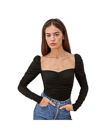 Reformation Esra Long Sleeve T-Shirt (view 1)