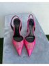 Title Unknown Solid Pink Heels Size EU 36 1/2 - photo 6