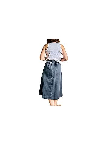 Lands' End A Line Casual Skirt (view 2)