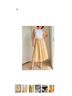 Ann Taylor 96% Polyester 4% Other 100% Polyester Gold Formal Skirt Size 2 - photo 5
