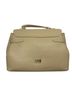 Cavalli Class Solid Tan Satchel One size - photo 2
