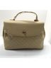 Cavalli Class Solid Tan Satchel One size - photo 9