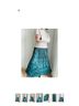 Requirements 100% Rayon Floral Teal Casual Skirt Size M - photo 6