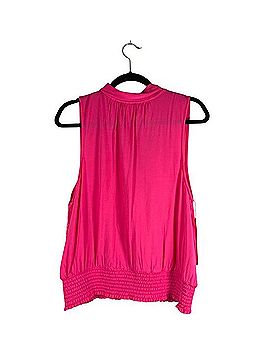Anthropologie Sleeveless Tieneck Blouse Sleeveless T-Shirt (view 2)