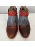 Faryl Robin Brown Blue Ankle Boots Size 9 - photo 4