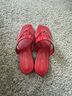 Tommy Hilfiger Red Sandals Size 7 1/2 - photo 4