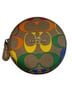 Coach Print Multi Color Coin Purse One size - photo 1