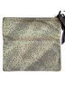 Clare V. 100% Suede Stars Gray Blue Leather Clutch One size - photo 4