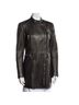 Belstaff 100% Leather 30% Polyester 70% Acetate Solid Black Leather Jacket Size S - photo 1