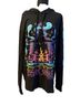 killstar 100% Cotton Graphic Black Pullover Hoodie Size M - photo 1