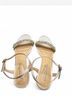 Badgley Mischka Tan Ivory Sandals Size 6 - photo 7