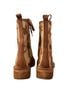 Vintage Foundry 90% Leather 10% Polyurethane 100% Leather 90% Leather Floral Brown White Boots Size 6 - photo 2