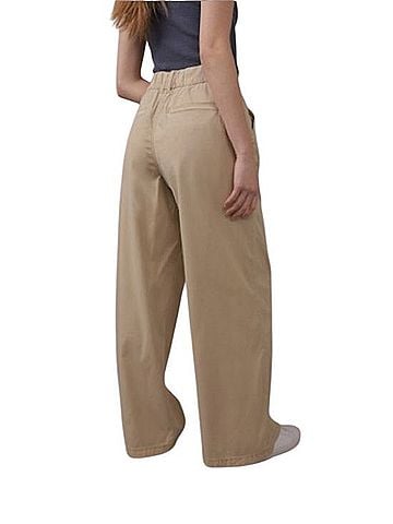American Eagle Shoes Super High-Waisted Baggy Wide-Leg Casual Pants (view 2)